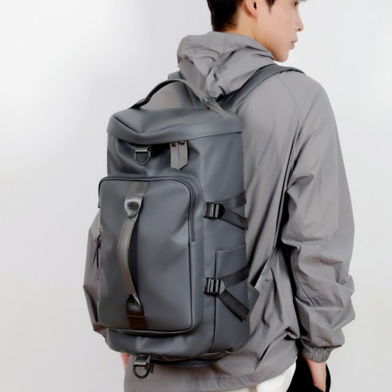 Multifunctional commuter backpack, casual and business travel bag. Lightweight travel bag with wet/dry separation and shoe compartment, gym bag