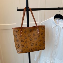 Cross-border trade shoulder bags for women, 2025 new style printed, high-quality women's handbags, crossbody tote bags