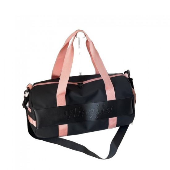 Large-capacity sports and fitness bag, men's and women's outdoor travel short-distance luggage storage bag, wet and dry separation yoga bag