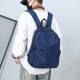 Men's casual backpacks, versatile, multi-compartment laptop backpacks for middle and high school students. Simple Oxford cloth backpack