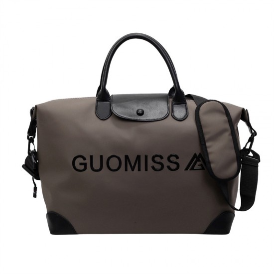 Short-distance business trip travel bag, trendy and stylish wet/dry travel bag, trolley-style portable storage bag