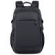 Cross-border men's laptop bags, trendy travel bags with headphone jacks, leather-wrapped backpacks for business commuting and casual student backpacks.