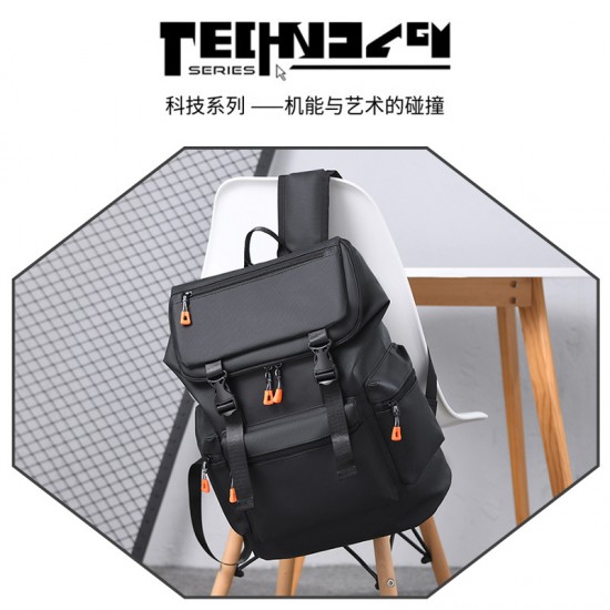 Foreign trade backpack, large-capacity business travel bag, laptop backpack, versatile commuter backpack for middle and high school students