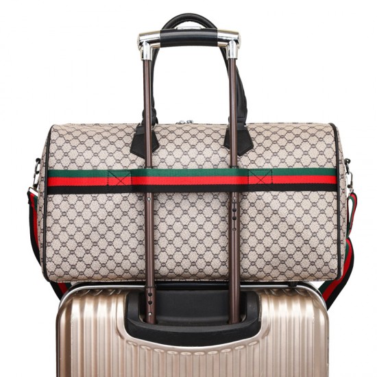 Fashionable travel bag with large capacity, European and American style, travel handbag with trolley for short business trips