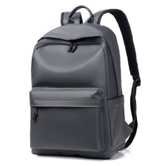 Cross-border men's backpacks, casual, waterproof, simple business backpacks, large-capacity travel laptop bags.