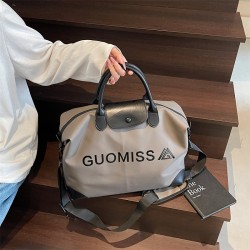 Short-distance business trip travel bag, trendy and stylish wet/dry travel bag, trolley-style portable storage bag