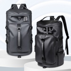 Multifunctional commuter backpack, casual and business travel bag. Lightweight travel bag with wet/dry separation and shoe compartment, gym bag