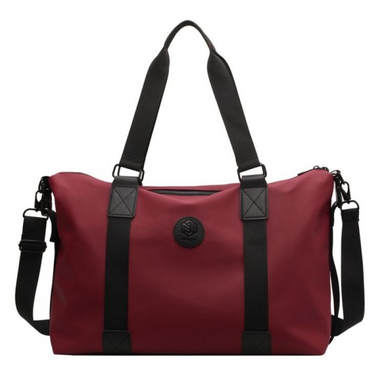 Korean-style stylish yoga and fitness bag, single-shoulder crossbody trolley bag, lightweight travel bag for short trips