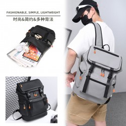 Foreign trade backpack, large-capacity business travel bag, laptop backpack, versatile commuter backpack for middle and high school students