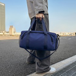 Wet/dry separation, sports fitness bag, men's travel bag with shoe compartment, large-capacity shoulder bag for commuting