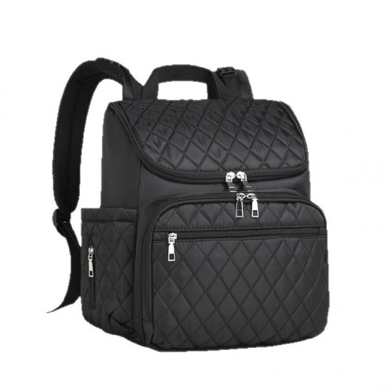 New cross-border fashion backpack Large-capacity, convenient, portable, and fashionable women's mommy bags, wholesale, and maternity/baby bags.