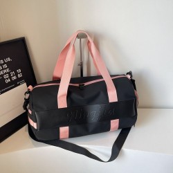 Large-capacity sports and fitness bag, men's and women's outdoor travel short-distance luggage storage bag, wet and dry separation yoga bag