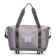 Short travel luggage with wheels, expandable moving storage bag, large-capacity portable gym bag for expectant mothers