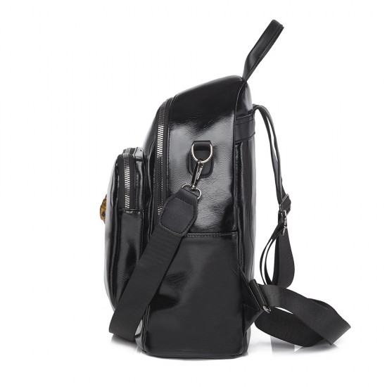 New cross-border trade soft leather backpacks, 2025 new Korean-style versatile and fashionable large-capacity business commuter backpacks