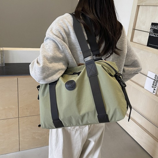 Men's and women's sports and fitness yoga bag with wet and dry separation, short-distance storage bag, outdoor casual handheld travel bag