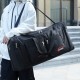 Long-distance travel, business trip, large-capacity, casual, simple, multifunctional travel bag, suitable for household out-of-season clothing storage.