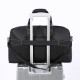 Extra-large capacity men's business carry-on luggage, travel luggage storage bag with trolley attachment