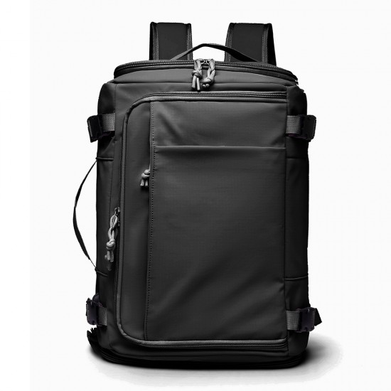 New cross-border men's and women's travel backpacks with shoe compartments and expandable shoe compartments, including gym bags.