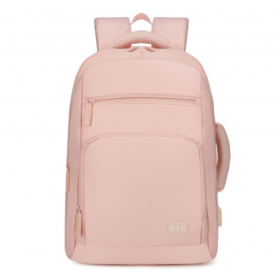 Men's and women's backpacks for summer 2025, back-to-school, large-capacity backpacks, stylish and casual, simple travel laptop bags.