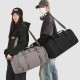 Casual sports bag, wet/dry separation, men's and women's gym bag with shoe compartment, travel bag, yoga bag, travel bag.