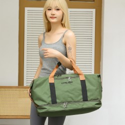 Cross-border new sports and fitness bags, wet/dry travel bags, large-capacity men's and women's casual commuter shoulder and crossbody bags.