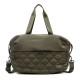 Women's simple casual diamond-patterned travel bag, wet and dry separation, sports and fitness bag