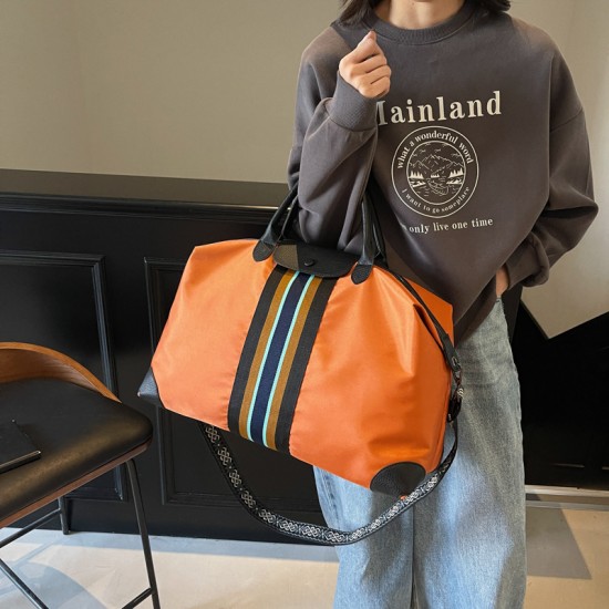 Men's large-capacity ethnic-style travel luggage with wet/dry separation, fashionable and portable commuter luggage