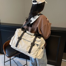 Men's and Women's Fashionable Fitness Bag, Casual and Simple Travel Travel Bag, Wet/Dry Separate Crossbody Bag