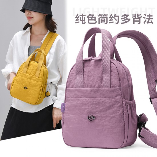 New cross-border three-way backpack, fashionable, versatile, casual, simple shoulder bag, multi-functional Functional shoulder bag