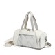 Unisex gym bags, casual, simple cross-cord design, travel bags, fashionable sports training and gym bags.
