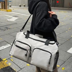 2025 new large-capacity travel luggage Compact carry-on luggage, wet/dry separation, sports training and fitness bag with shoe compartment