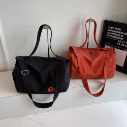 Cross-border trendy swimming and fitness bag, large-capacity wet/dry travel bag, men's crossbody carry-on bag