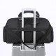 Men's large-capacity travel bag with multiple pockets, short-distance business trip outdoor storage, trolley function