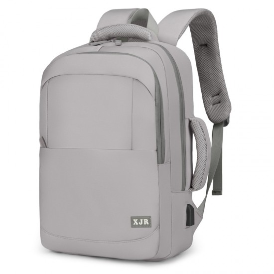 Stylish business laptop backpacks, simple student school bags, large-capacity commuter backpacks.