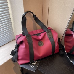 Korean-style stylish yoga and fitness bag, single-shoulder crossbody trolley bag, lightweight travel bag for short trips