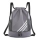 Cross-border wholesale backpack with drawstring pocket, lightweight basketball, soccer, foldable travel, and outdoor leisure backpack