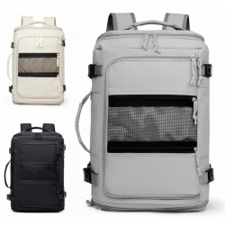 New cross-border travel bag, breathable outdoor business trip fitness backpack, large capacity with separate shoe compartment